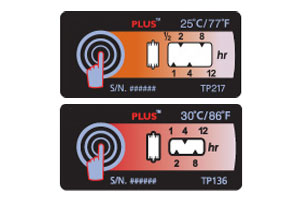 TP Series低溫冷鏈計時溫度貼紙